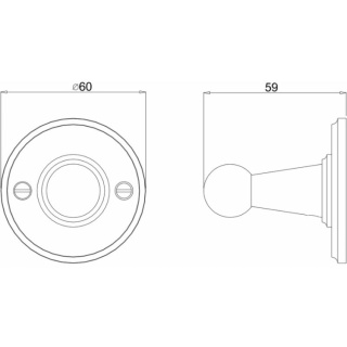 Burlington Robe Hook